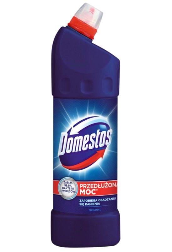 Płyn do WC DOMESTOS 1l Orginal granat